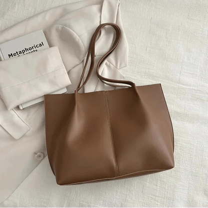 Bolso tote de piel Calista