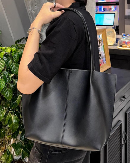 Bolso tote de piel Calista