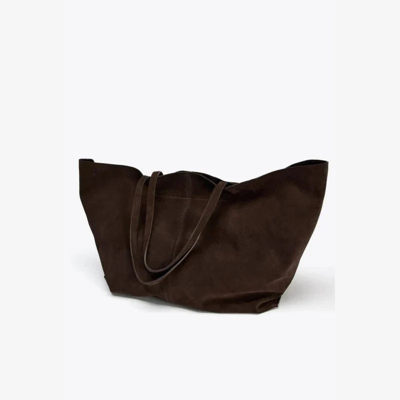 Bolso Tote Grande de Gamuza