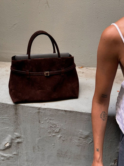 Bolso de ante propósito