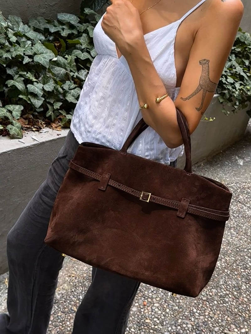Bolso de ante propósito
