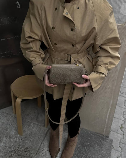 Bolso de ante tejido Jessica