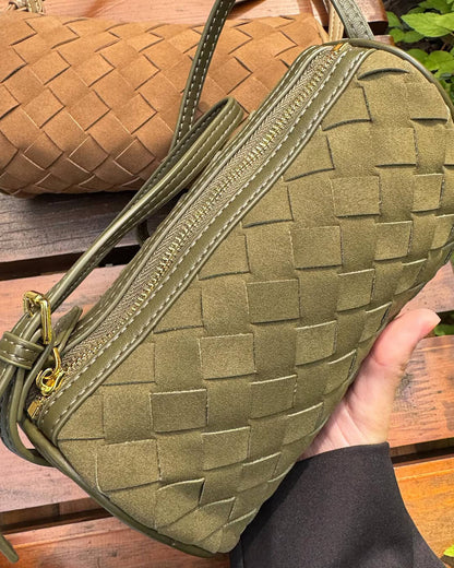 Bolso de ante tejido Jessica