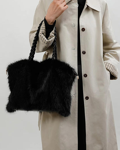 Bolso tote de piel sintética Loreen