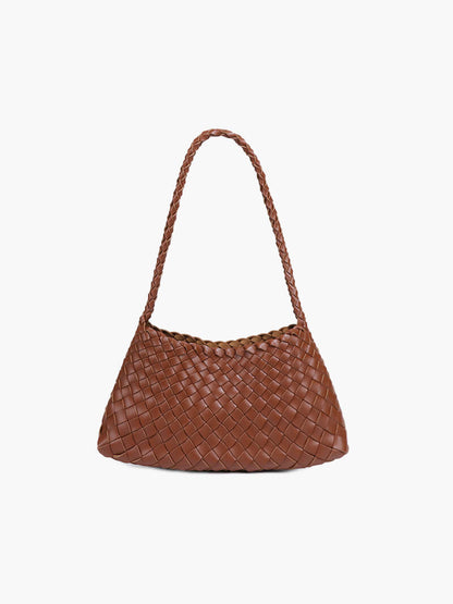 Bolso pequeño tejido de cuero vegano Marissa