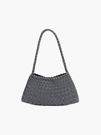 Bolso pequeño tejido de cuero vegano Marissa