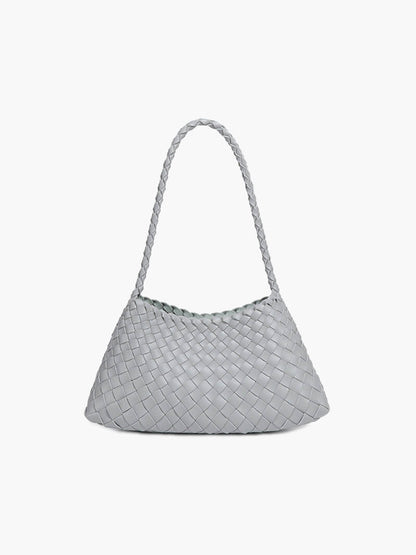 Bolso pequeño tejido de cuero vegano Marissa