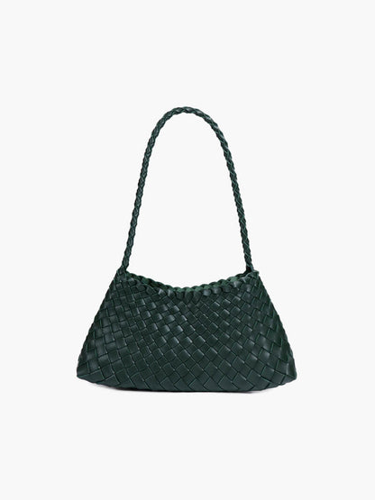 Bolso pequeño tejido de cuero vegano Marissa
