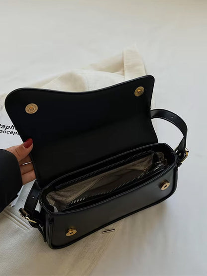 Bolso de hombro tipo sillín Mila
