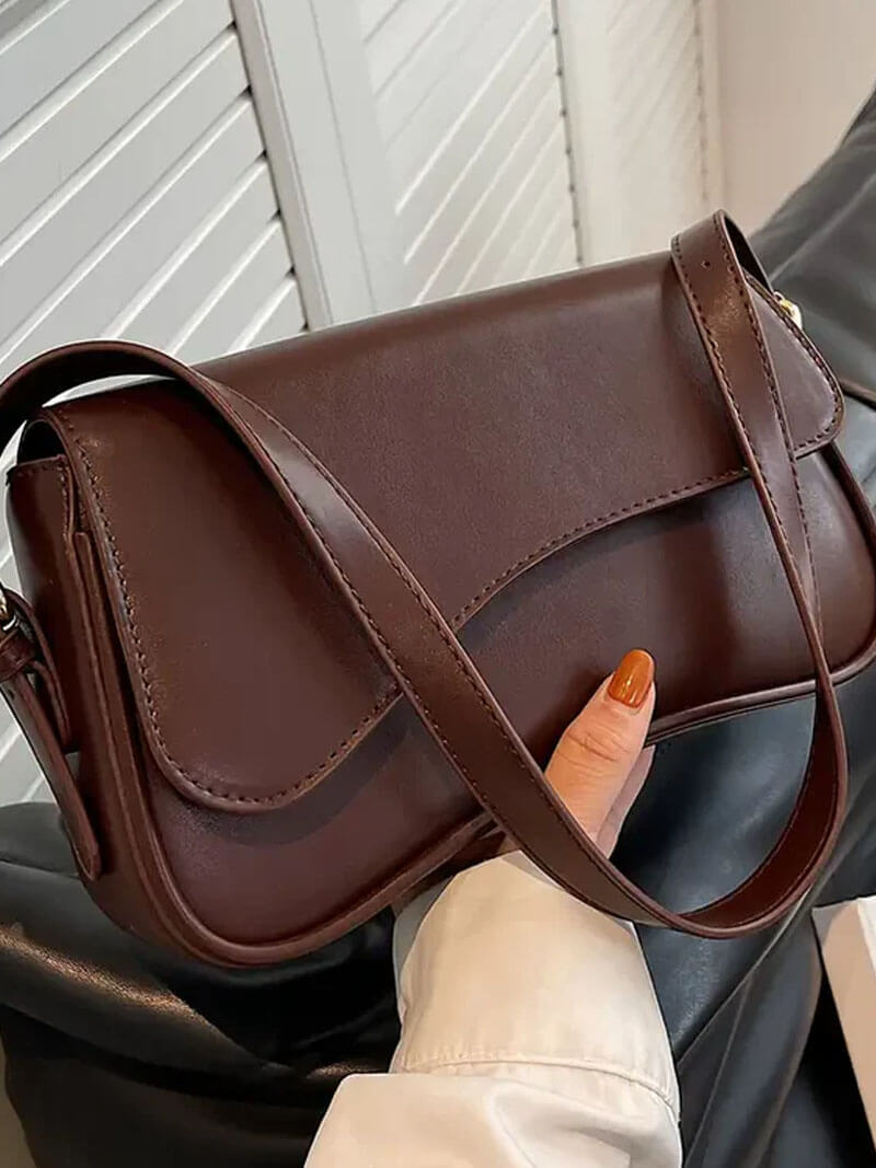 Bolso de hombro tipo sillín Mila