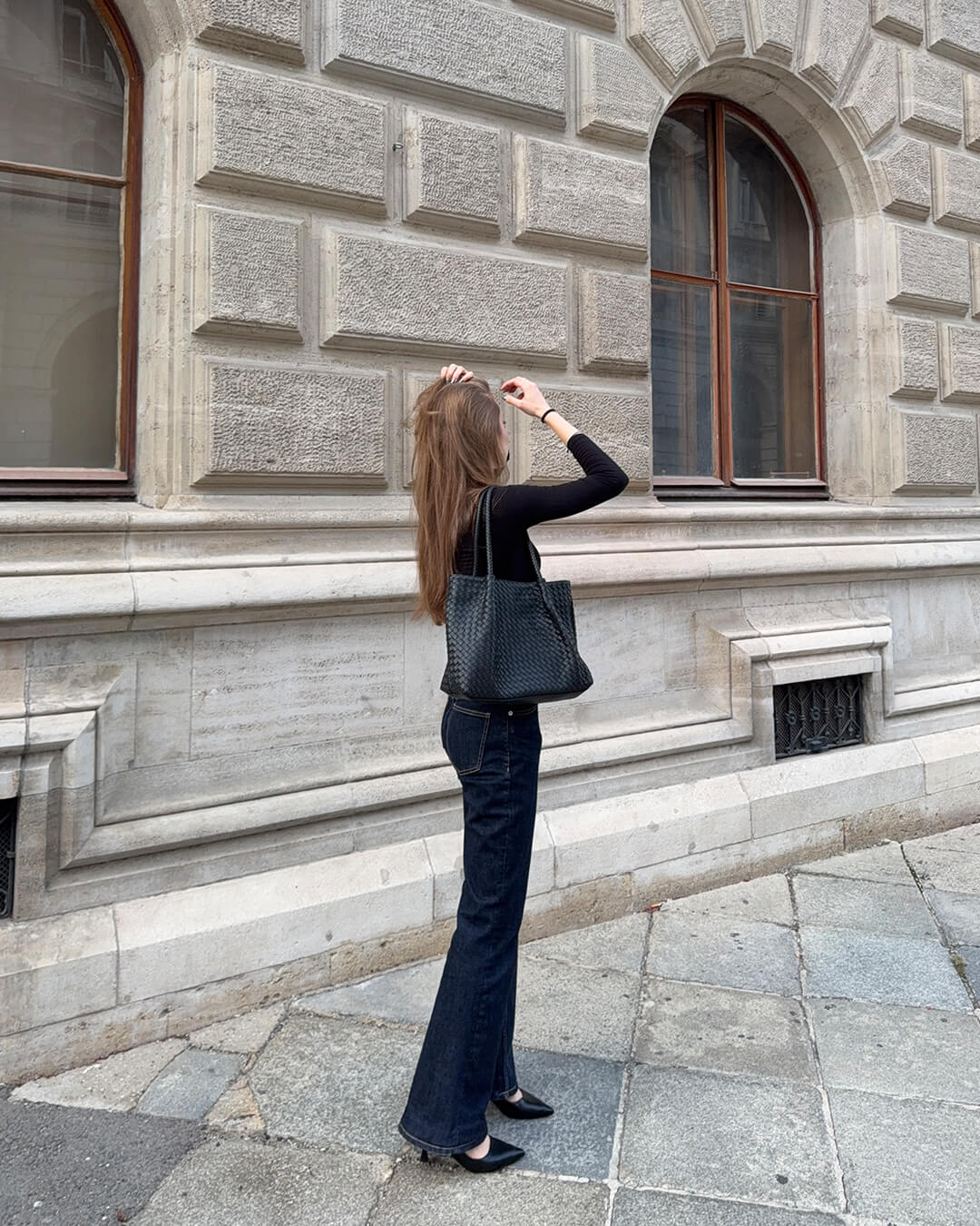 Bolso tejido XL