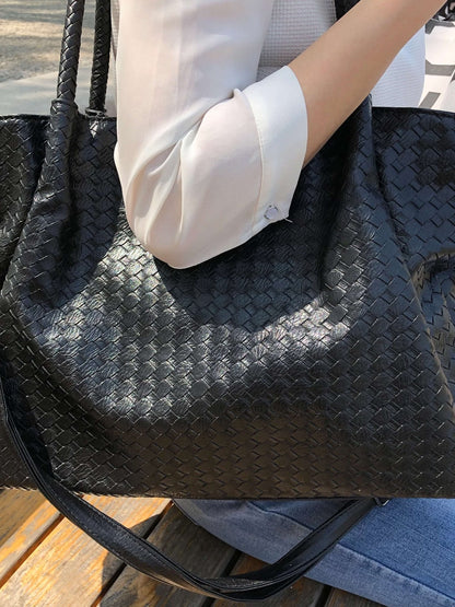 Bolso tejido XL