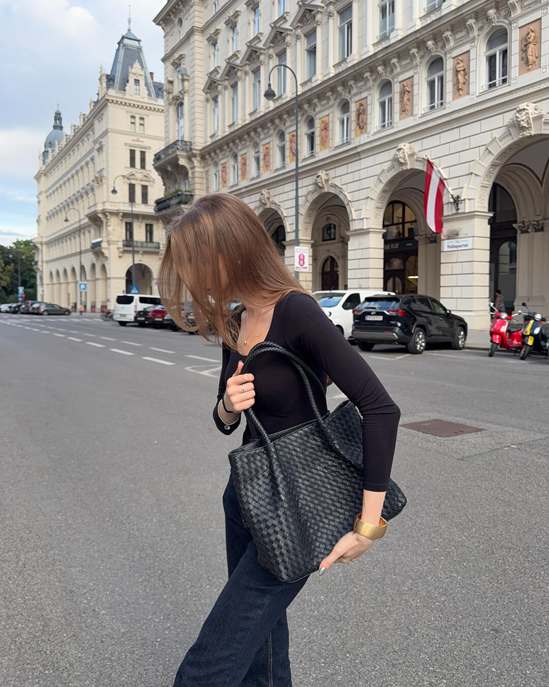 Bolso tejido XL