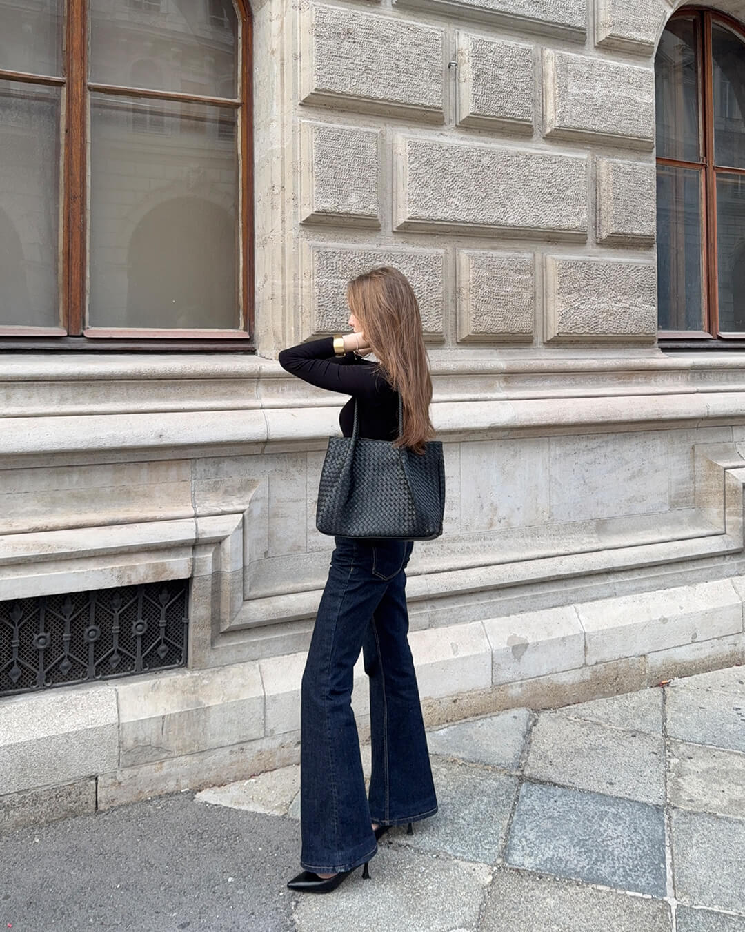 Bolso tejido XL