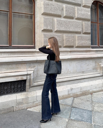 Bolso tejido XL