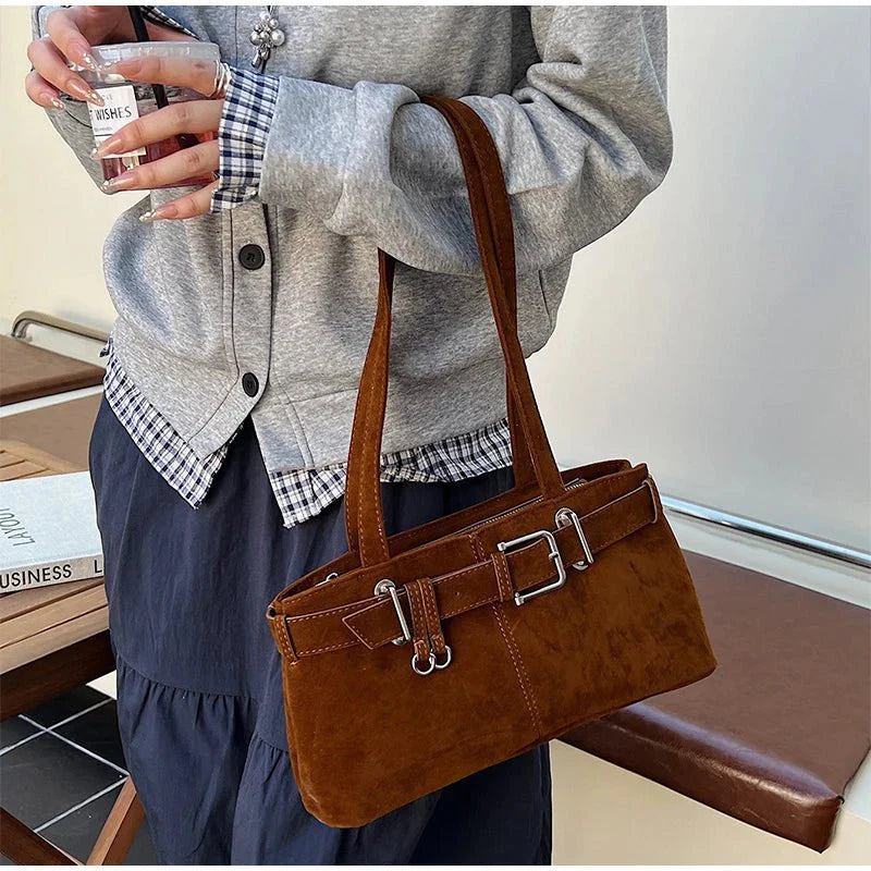 Bolso de ante vegano Nora