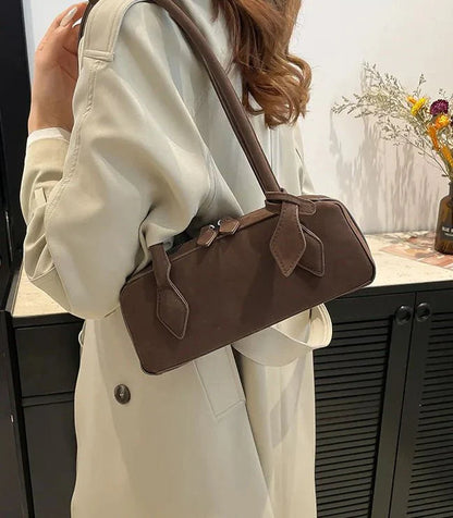 Bolso de hombro de ante Rebecca