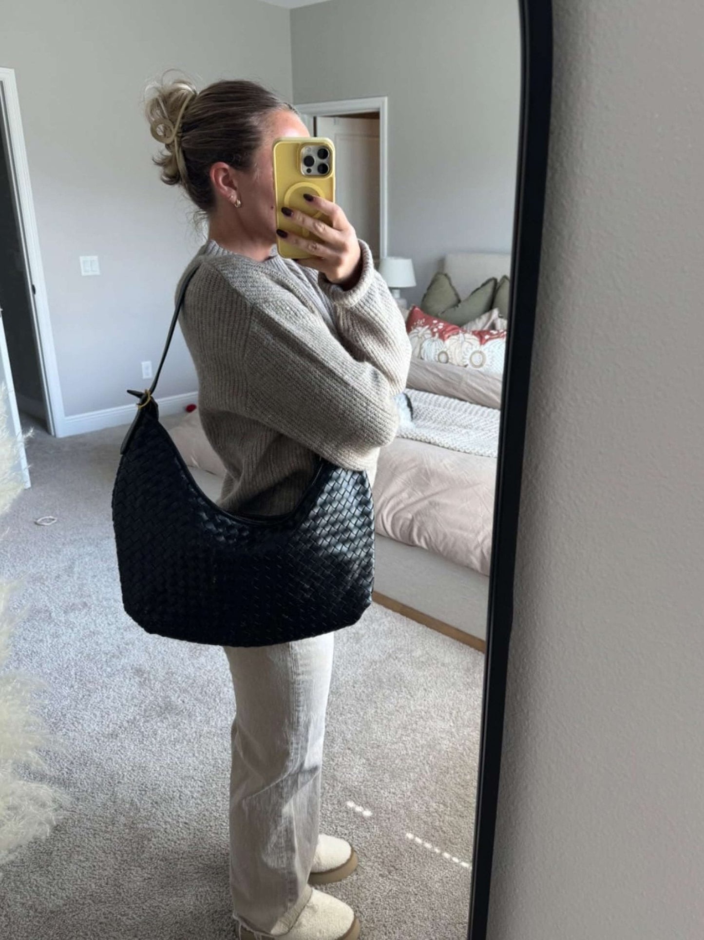 Bolso Tote Tejido Scarlett