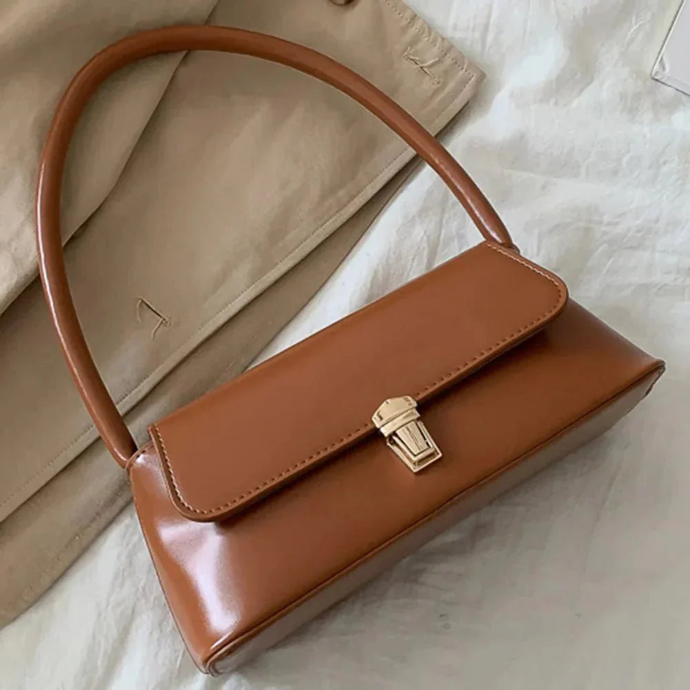 Bolso de hombro de cuero Tracy