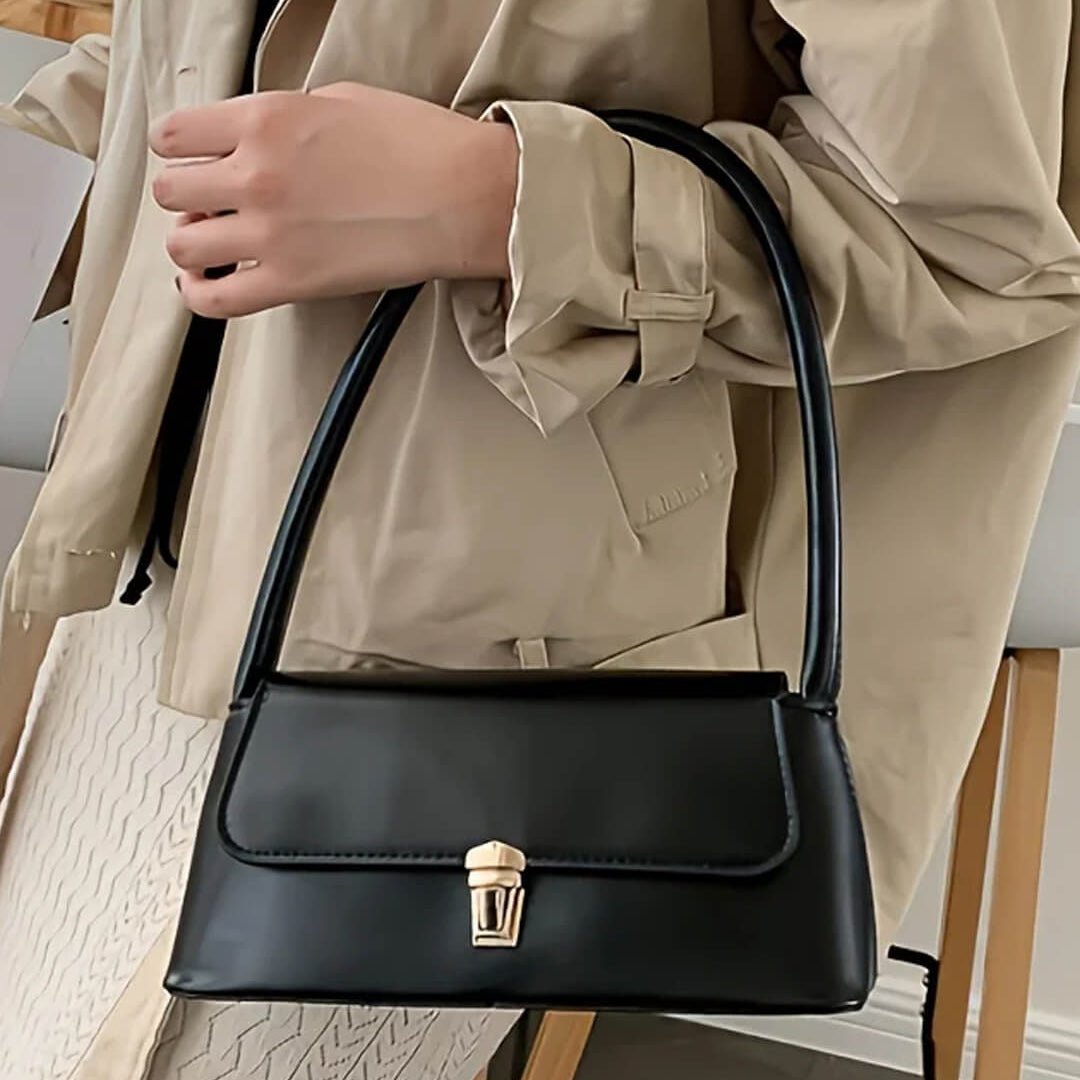 Bolso de hombro de cuero Tracy