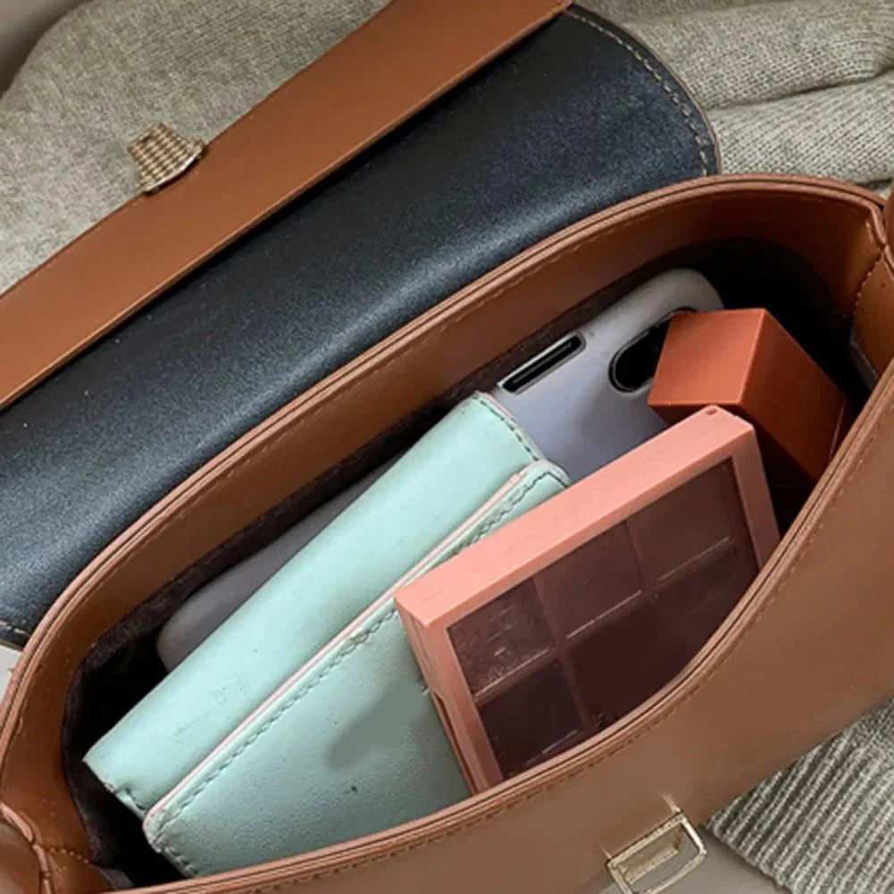 Bolso de hombro de cuero Tracy