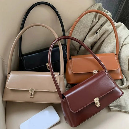 Bolso de hombro de cuero Tracy