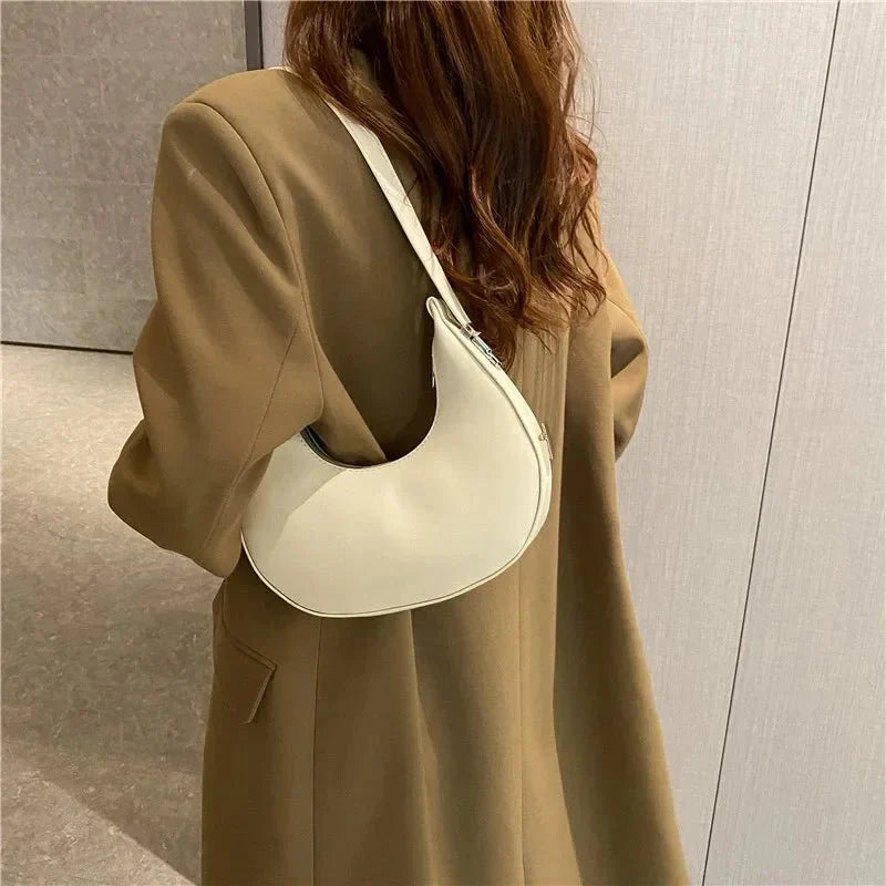 Bolso de hombro de cuero Tyla