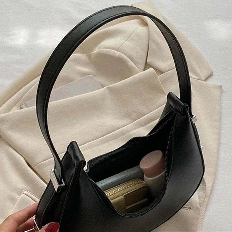 Bolso de hombro de cuero Tyla