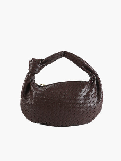 Bolsa tejida mediana