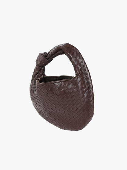 Bolsa tejida mediana
