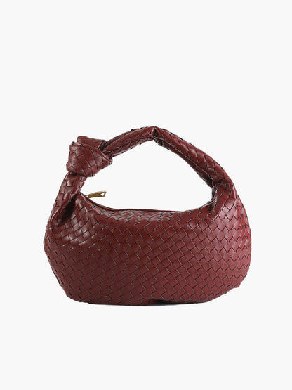 Bolsa tejida mediana