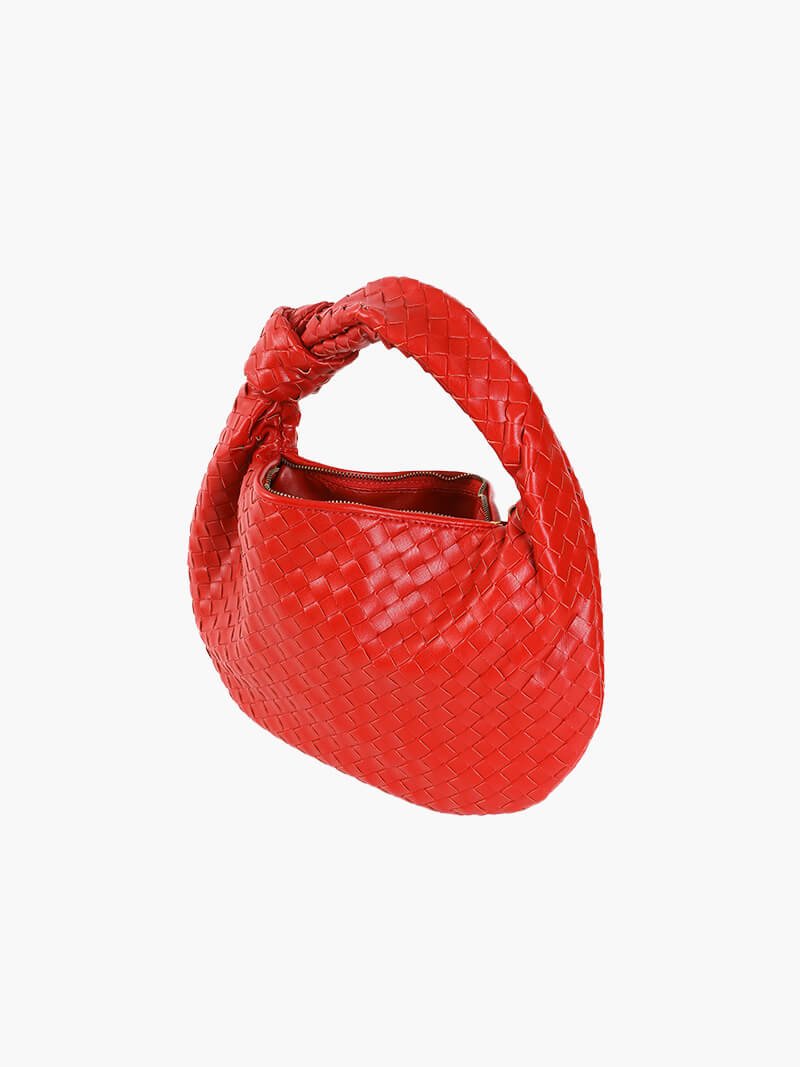 Bolsa tejida mediana