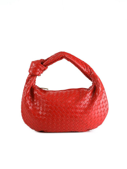 Bolsa tejida mediana