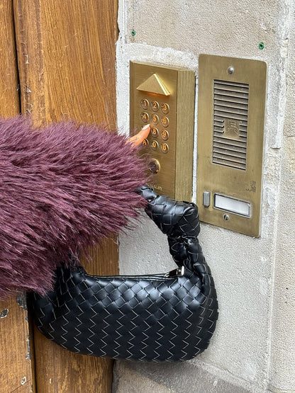 Bolso mini tejido