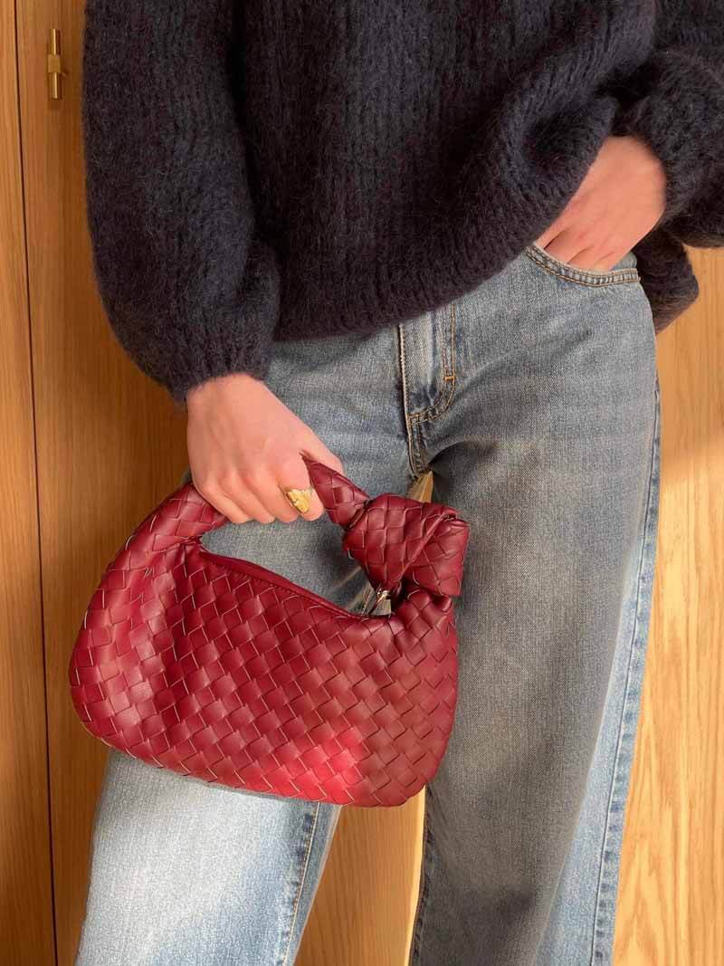 Bolso mini tejido