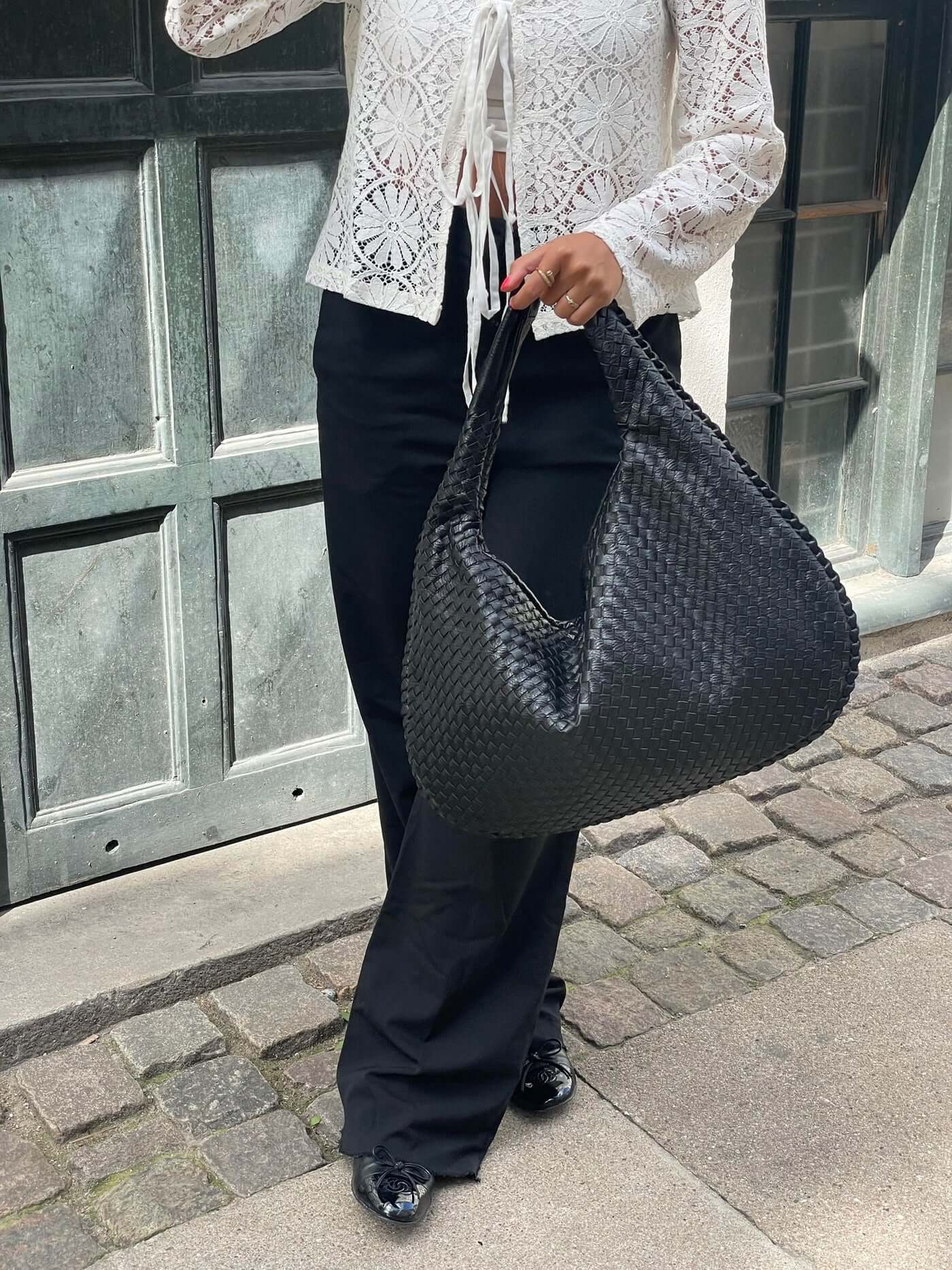 Bolsa tejida XL