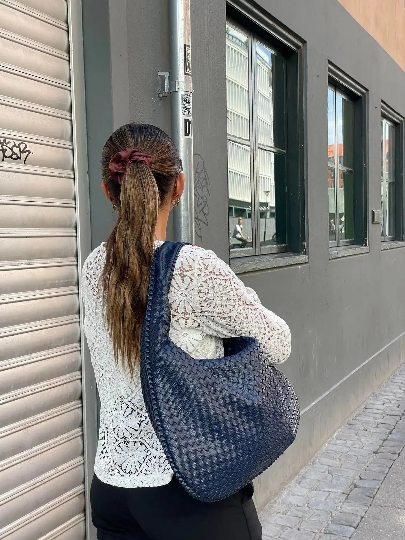 Bolsa tejida XL