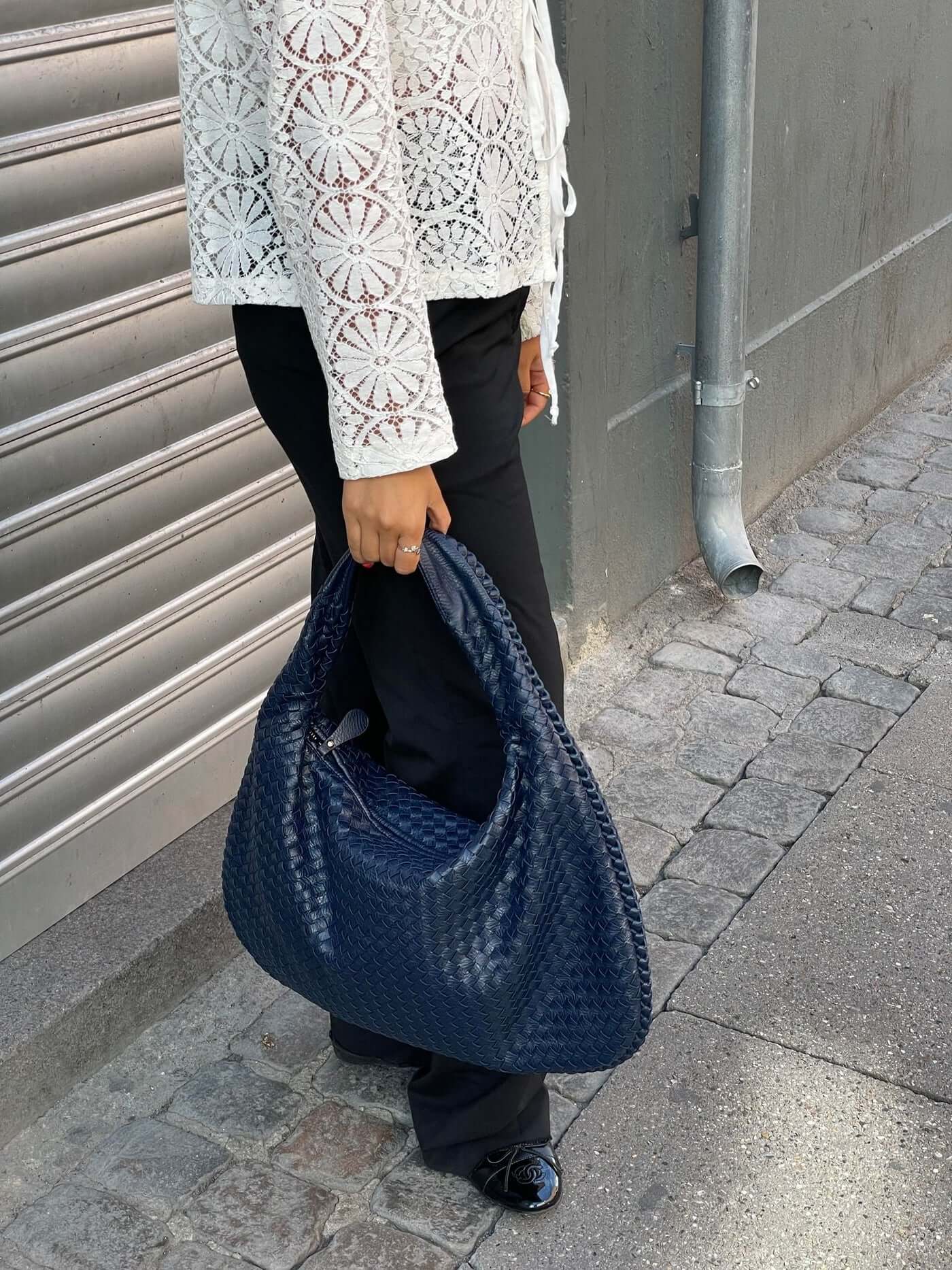 Bolsa tejida XL