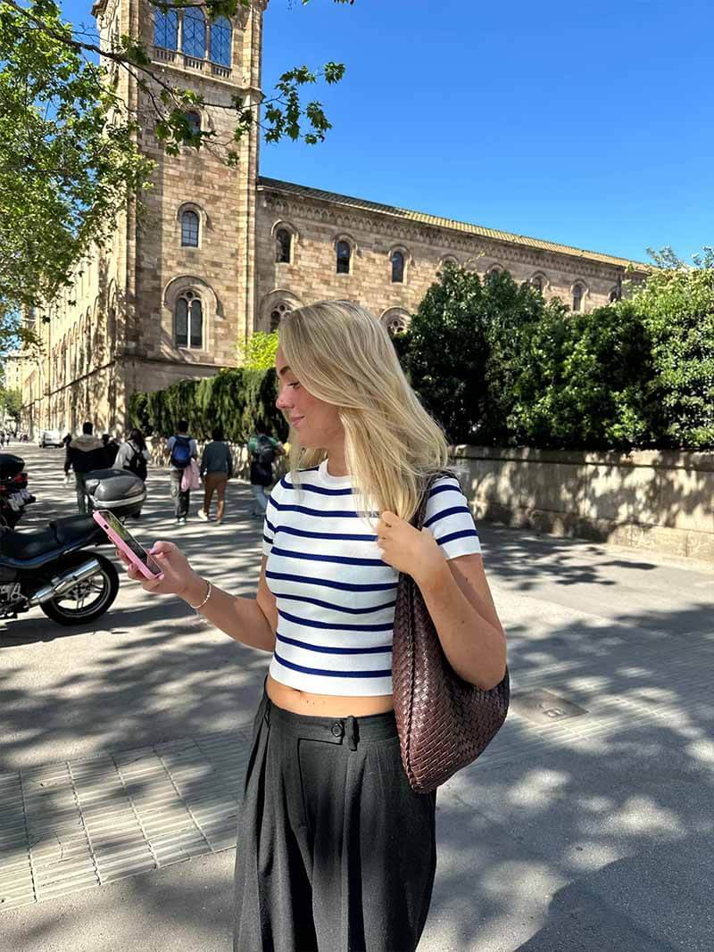 Bolsa tejida XL