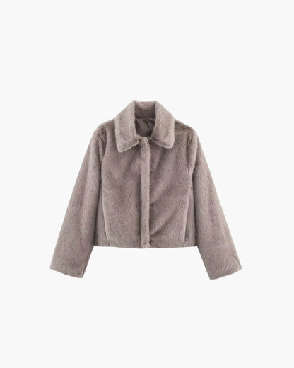 Chaqueta de piel sintética Alexandra