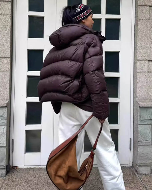 Chaqueta con capucha Alina