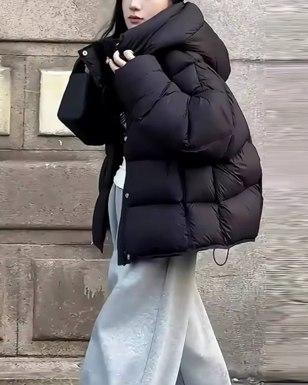Chaqueta con capucha Alina