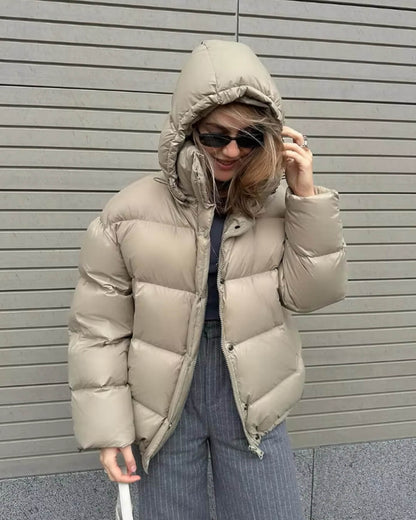 Chaqueta con capucha Alina