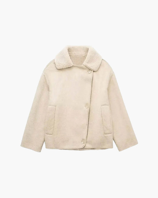 Chaqueta Arianne de piel sintética tipo sherpa