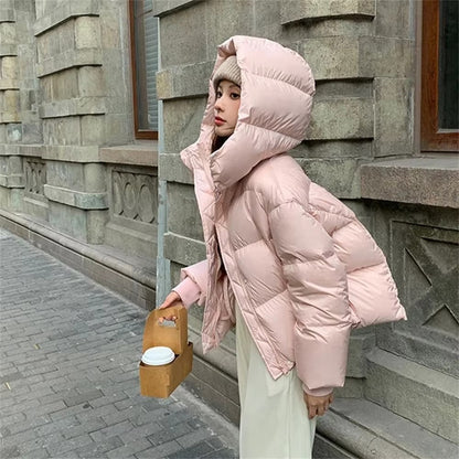 Chaquetón con capucha Bella