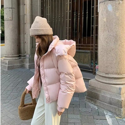 Chaquetón con capucha Bella