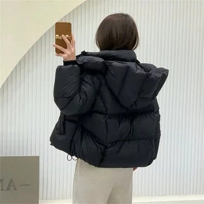 Chaquetón con capucha Bella
