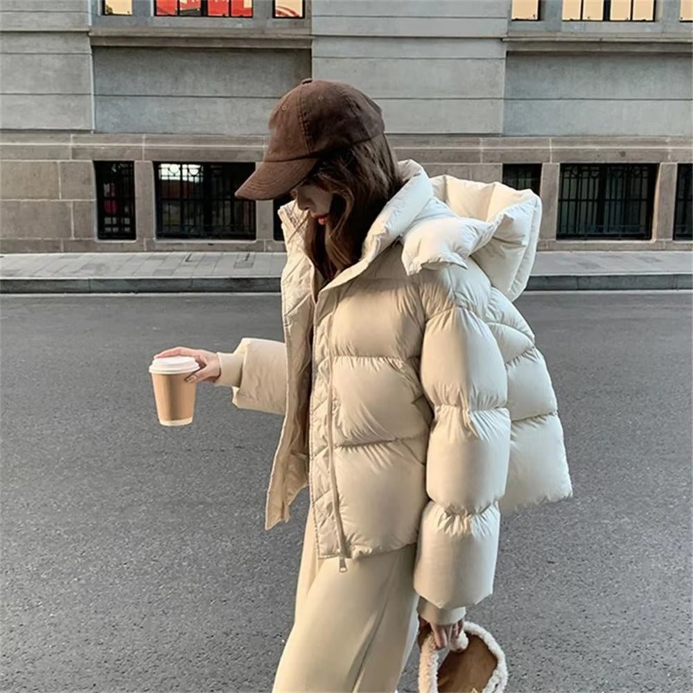 Chaquetón con capucha Bella