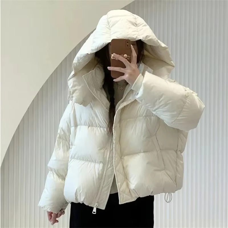 Chaquetón con capucha Bella