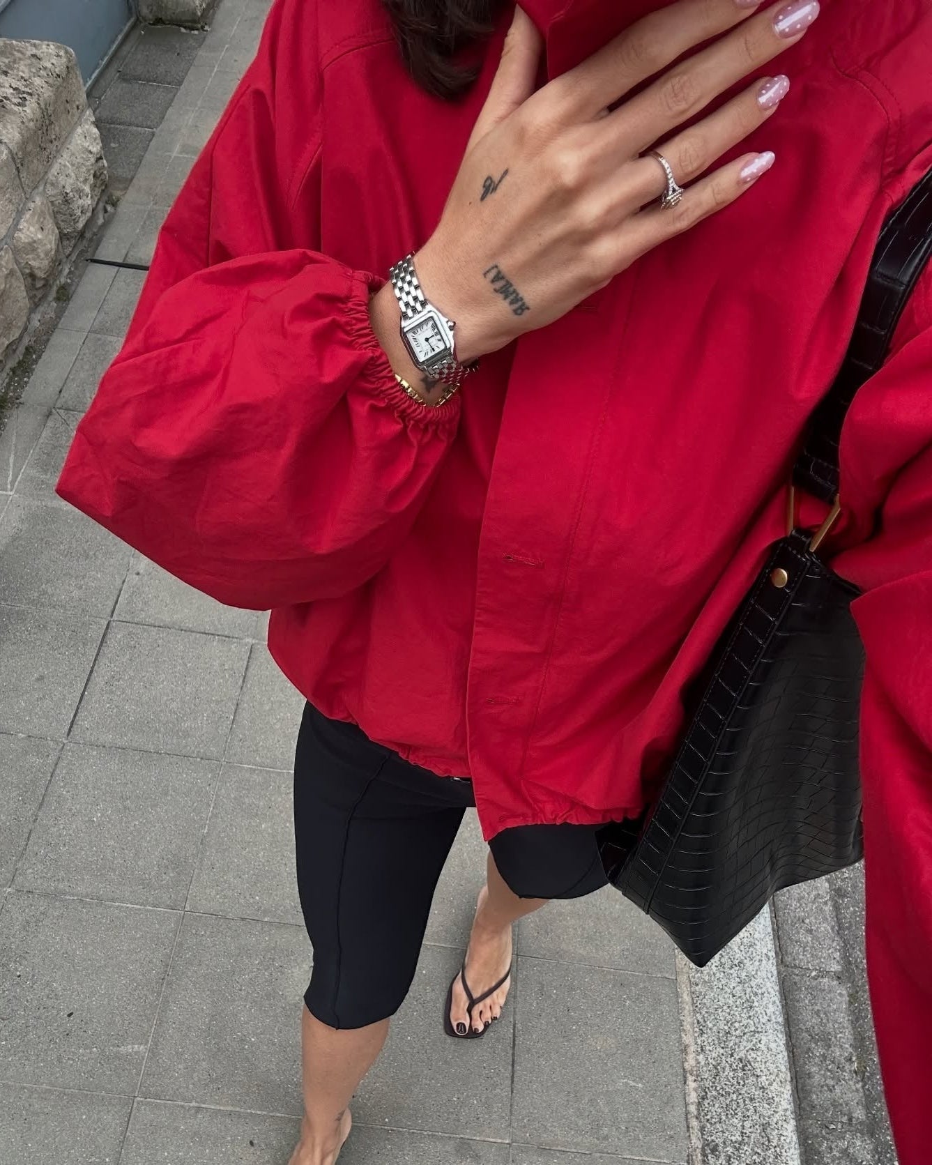 Chaqueta bomber de cuello alto Clara